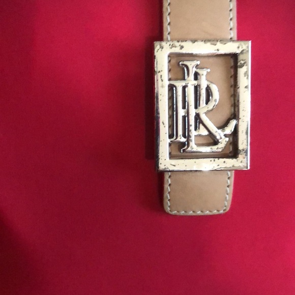 Ralph Lauren Pink and Tan Shoulder Bag - Picture 4 of 7